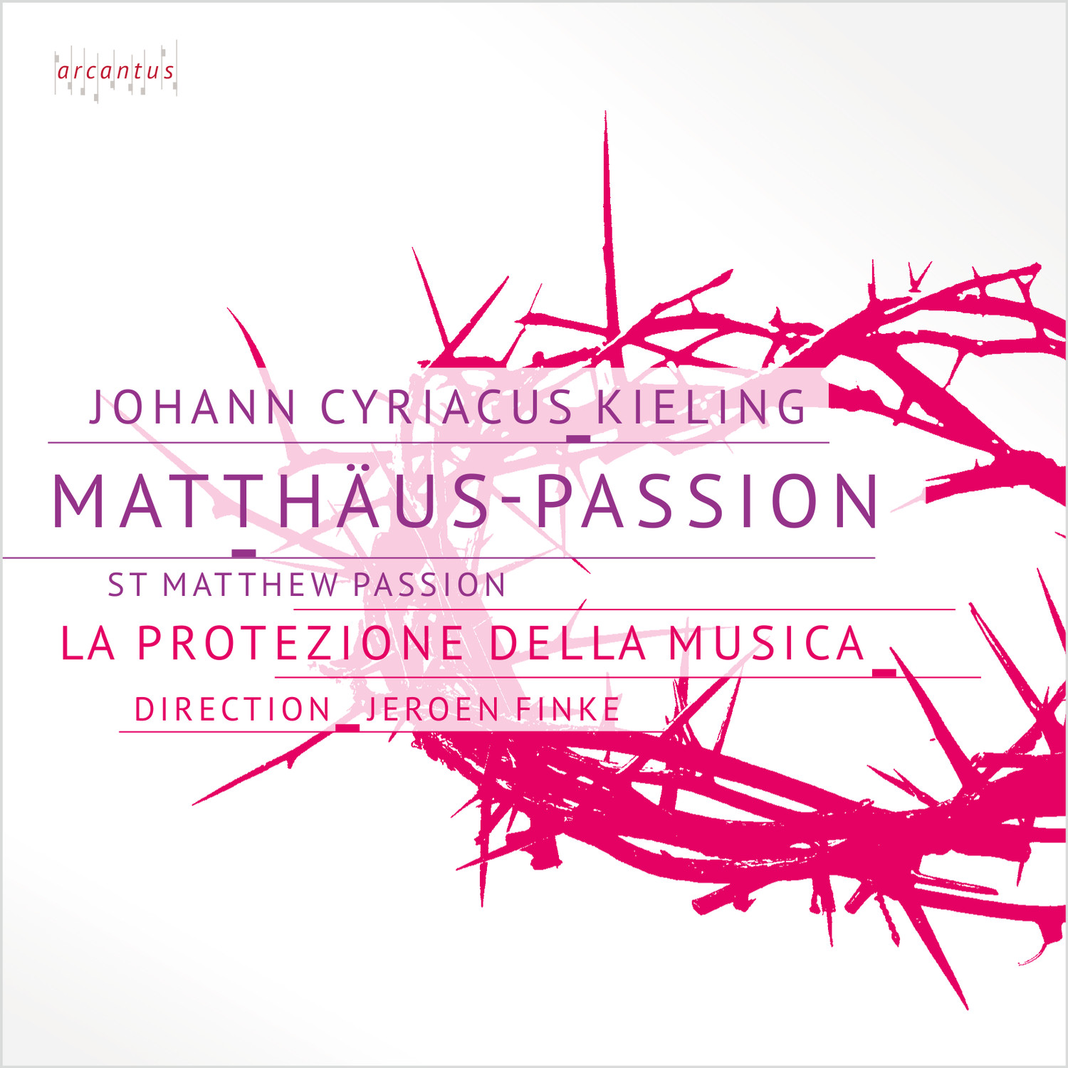 CD-Cover Matthäus-Passion